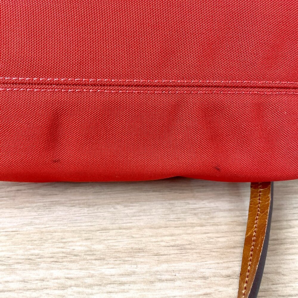 Dooney & Bourke rust nylon and leather crossbody bag - Picture 8 of 13